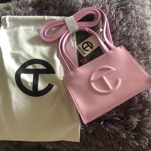 Telfar Small Bubblegum Pink Shopping Bag